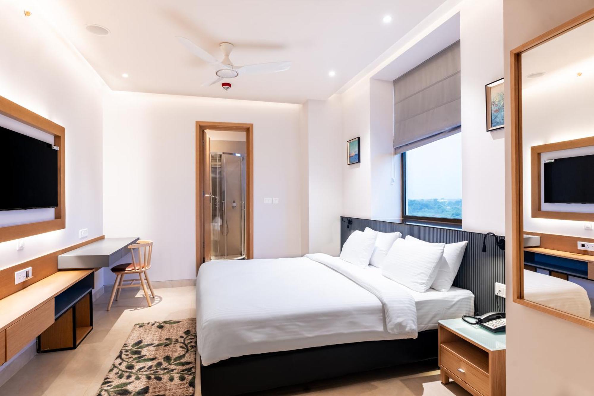 Krishna'S Courtyard Hotel & Convention Urāli Extérieur photo